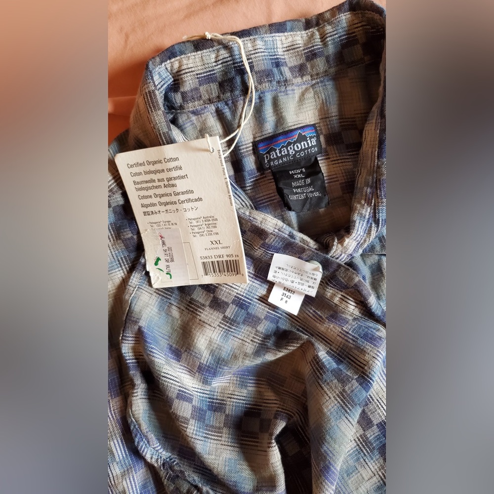 Vintage 90’s Patagonia Flannel Shirt XXL (washed once, never worn)